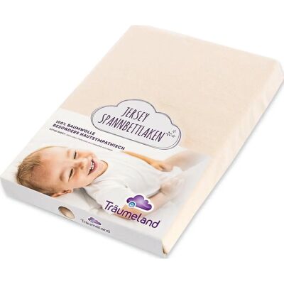 TRÄUMELAND Drap plat pour bébé - 100x100cm TRÄUMELAND Drap plat pour bébé - 100x100cm