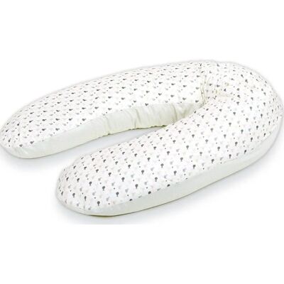 TRÄUMELAND Cuscino allattamento DESIGN 2 - uccelli grigi - Cuscino allattamento TRÄUMELAND Cuscino allattamento DESIGN 2 - uccelli grigi - Cuscino allattamento