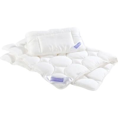 Träumeland Baby Bedding Set TENCEL - Baby Sleep Set, White, 80x80cm + 40x35cm Träumeland Baby Bedding Set TENCEL - Baby Sleep Set, White, 80x80cm + 40x35cm