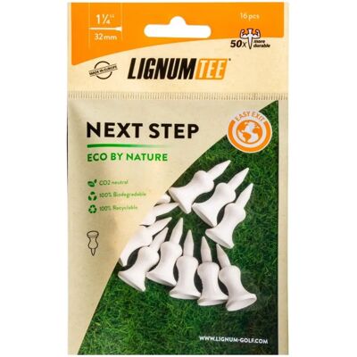 Lignum Weiß Eco Tee 32mm - Golf Tee Lignum Weiß Eco Tee 32mm - Golf Tee