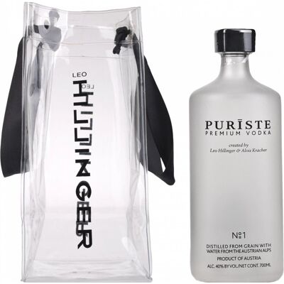 Leo Hillinger Puriste Vodka Premium No. 1 - Vodka - Publicité Leo Hillinger Puriste Vodka Premium No. 1 - Vodka - Publicité