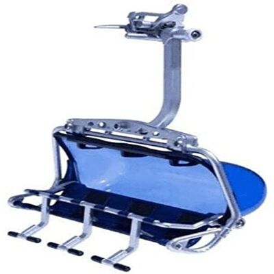 Modello in scala 86450 Jaegerndorfer Seggiovia 6 Posti Blu/Nero Modello in scala 86450 Jaegerndorfer Seggiovia 6 Posti Blu/Nero