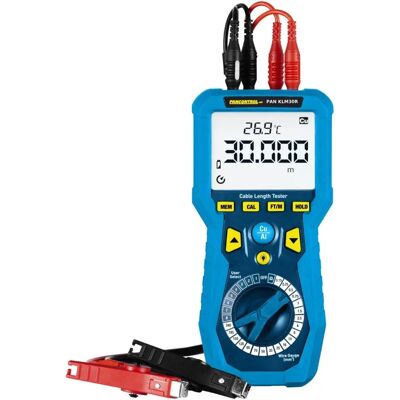 Miernik długości kabla Pancontrol KLM30R - Miedź/Aluminium 0,1m-30km Miernik długości kabla Pancontrol KLM30R - Miedź/Aluminium 0,1m-30km