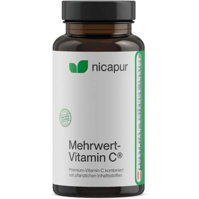 NICApur Micronutrition GmbH Nicapur Mehrwert-Vitamin C Kapseln - 60 St NICApur Micronutrition GmbH Nicapur Mehrwert-Vitamin C Kapseln - 60 St