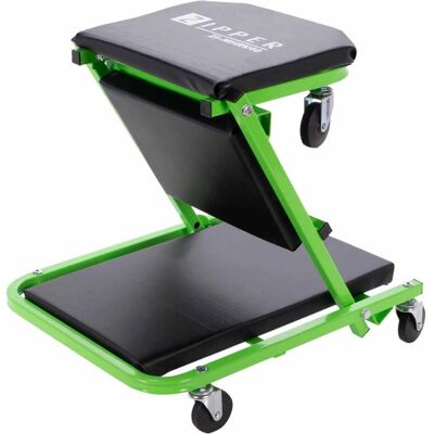 Chariot et tabouret Zipper ZI-MHRK40 noir, vert - chariot atelier Chariot et tabouret Zipper ZI-MHRK40 noir, vert - chariot atelier
