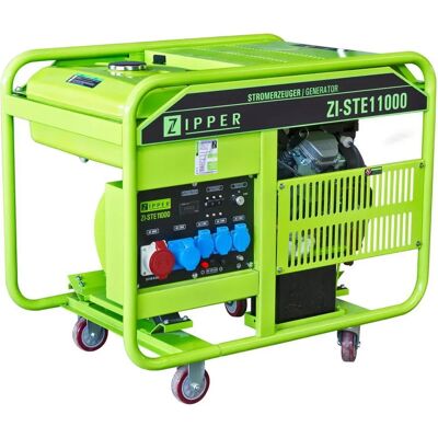 Zipper - ZI-STE11000 - 12 kW - Benzine - Generator Zipper - ZI-STE11000 - 12 kW - Benzine - Generator