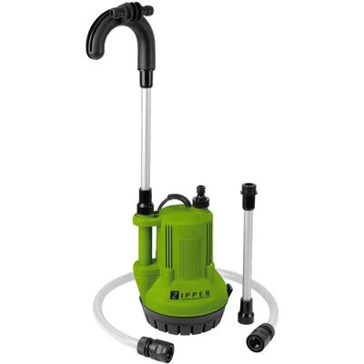 ZIPPER ZI-RTP350 Grüne Regenfasspumpe - Wasserpumpe 2500 l/h ZIPPER ZI-RTP350 Grüne Regenfasspumpe - Wasserpumpe 2500 l/h