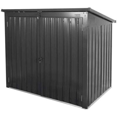 Contenedor de basura Zipper - 2x240L Acero Galvanizado con Cerradura Contenedor de basura Zipper - 2x240L Acero Galvanizado con Cerradura