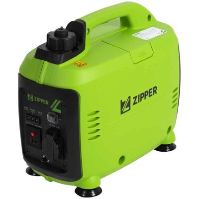 Generatore Zipper ZI-STE1000INV - Compatto 800W Benzina Verde-Nero Generatore Zipper ZI-STE1000INV - Compatto 800W Benzina Verde-Nero