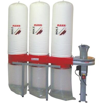 Holzmann Aspiratore - Estrattore di trucioli - 4560 m3/h - Sacchi 480L Holzmann Aspiratore - Estrattore di trucioli - 4560 m3/h - Sacchi 480L