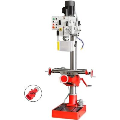 Taladro y fresadora Holzmann ZX50PC400V - Engranajes, 400V Taladro y fresadora Holzmann ZX50PC400V - Engranajes, 400V