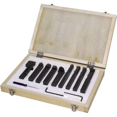 Holzmann 9Tlg16 - Metal Lathe Tool Kit - 9 Blades Holzmann 9Tlg16 - Metal Lathe Tool Kit - 9 Blades