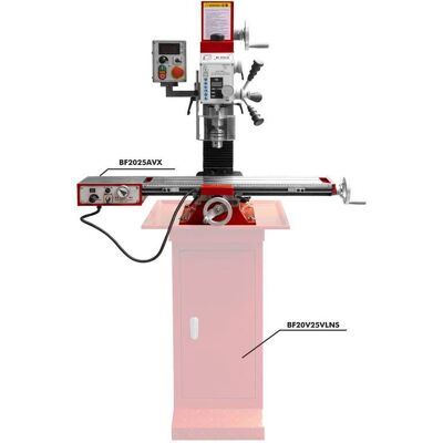 Holzmann Bf2025Avx Alimentación Automática - Mesa Cruzada para Fresadora Holzmann Bf2025Avx Alimentación Automática - Mesa Cruzada para Fresadora