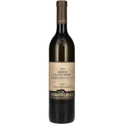 Adam Lieleg Muskateller Kranachberg 2018 - Vin - Publicité Adam Lieleg Muskateller Kranachberg 2018 - Vin - Publicité