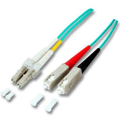 Lightwin LDP-50 Cavo in fibra ottica LC-SC 10m OM3 - Doppio Lightwin LDP-50 Cavo in fibra ottica LC-SC 10m OM3 - Doppio