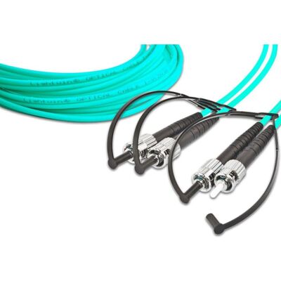 Lightwin - LDP-50 ST-ST 3.0 OM3 - Aqua - Cavo in fibra ottica Lightwin - LDP-50 ST-ST 3.0 OM3 - Aqua - Cavo in fibra ottica