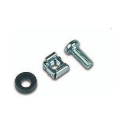 Set di dadi gabbia Wirewin, 20 pezzi, accessori per armadio server - Kit di montaggio Set di dadi gabbia Wirewin, 20 pezzi, accessori per armadio server - Kit di montaggio