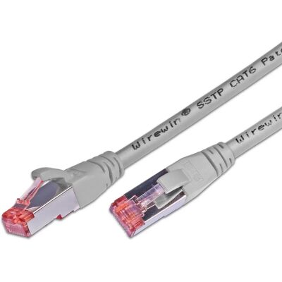 Wirewin S/FTP CAT6 2m - Gris - Cable de red Wirewin S/FTP CAT6 2m - Gris - Cable de red