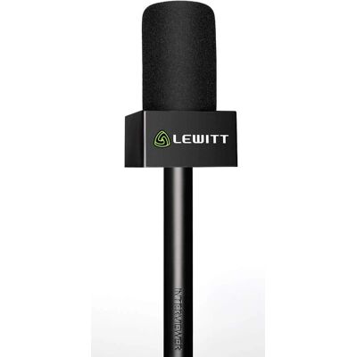 Lewitt Interviewer - Microphone dynamique omnidirectionnel - Microphone - Publicité Lewitt Interviewer - Microphone dynamique omnidirectionnel - Microphone - Publicité