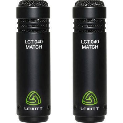 Lewitt LCT 040 MATCH Stereo Paar - Kleinmembran Kondensatormikrofon Lewitt LCT 040 MATCH Stereo Paar - Kleinmembran Kondensatormikrofon
