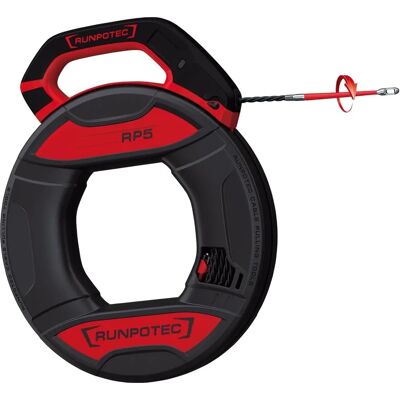 Runpotec - Kabelzuggerät - 30m, für Rohre 16-40mm Runpotec - Kabelzuggerät - 30m, für Rohre 16-40mm