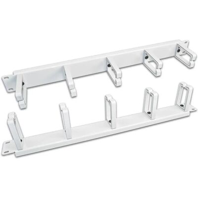 Wirewin - KFP-5RING - Grau - 19 Rack 1HE - Kabel-Organizer Wirewin - KFP-5RING - Grau - 19 Rack 1HE - Kabel-Organizer