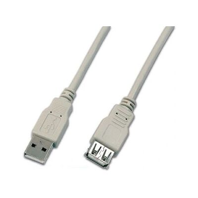 Cavo USB 2.0 Wirewin A-A - 0,3m - Grigio Cavo USB 2.0 Wirewin A-A - 0,3m - Grigio