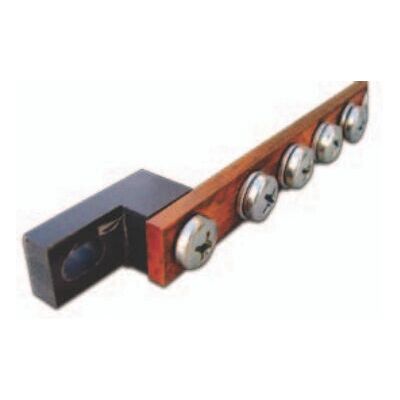 Barra de puesta a tierra Triotronik - Acero inoxidable - 48,3cm - Barra de tierra Barra de puesta a tierra Triotronik - Acero inoxidable - 48,3cm - Barra de tierra