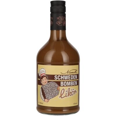 Niemetz Schwedenbomben Likör 15% Vol. - Liqueur - Publicité Niemetz Schwedenbomben Likör 15% Vol. - Liqueur - Publicité