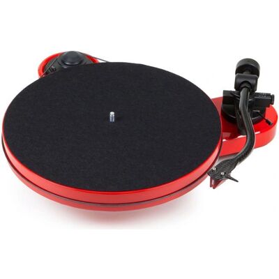 Pro-Ject RPM 1 Carbon Tocadiscos - Negro, Rojo, Brazo en forma de S - Tocadiscos Pro-Ject RPM 1 Carbon Tocadiscos - Negro, Rojo, Brazo en forma de S - Tocadiscos