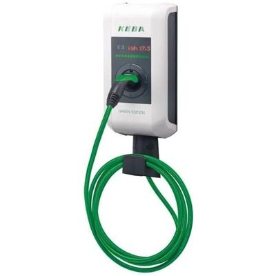 KEBA KeContact P30 c-series Green Edition - Wandladestation 22 kW, Typ 2, RFID, LAN KEBA KeContact P30 c-series Green Edition - Wandladestation 22 kW, Typ 2, RFID, LAN