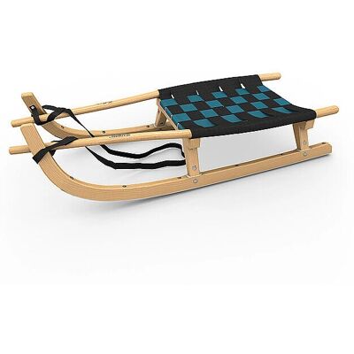 Kathrein - Tourenrodel Zweisitzer - schwarz/rot - Sled Kathrein - Tourenrodel Zweisitzer - schwarz/rot - Sled