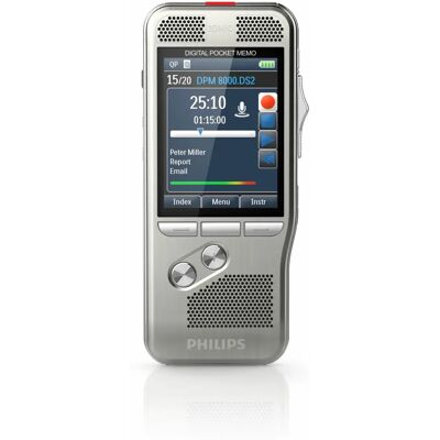 Philips DPM8000 Diktiergerät - 700h PCM TFT Display Philips DPM8000 Diktiergerät - 700h PCM TFT Display