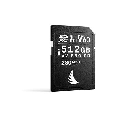 Scheda di memoria SDXC UHS-II V60 Angelbird 512GB - Alta velocità 4K+ Scheda di memoria SDXC UHS-II V60 Angelbird 512GB - Alta velocità 4K+