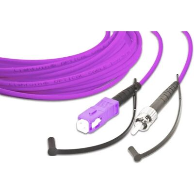 Lightwin - LSP-50 - SC-ST 2.0 OM4 - 2 m Violet - Cable Lightwin - LSP-50 - SC-ST 2.0 OM4 - 2 m Violet - Cable