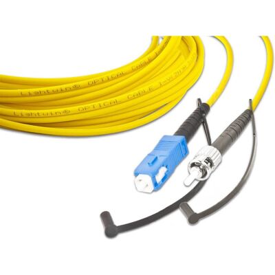 Lightwin LSP-09 SC-ST2 - 2 m - Yellow - Fiber optic cable Lightwin LSP-09 SC-ST2 - 2 m - Yellow - Fiber optic cable