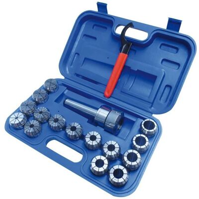 Holzmann SZSMK4ER40 Juego de pinzas - 3-25mm, ER40 MK4 Holzmann SZSMK4ER40 Juego de pinzas - 3-25mm, ER40 MK4