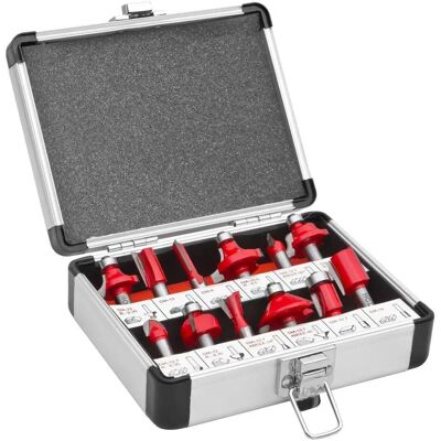 Holzmann - Coffret de mèches - 8mm - Assortiment - HM de qualité - Publicité Holzmann - Coffret de mèches - 8mm - Assortiment - HM de qualité - Publicité