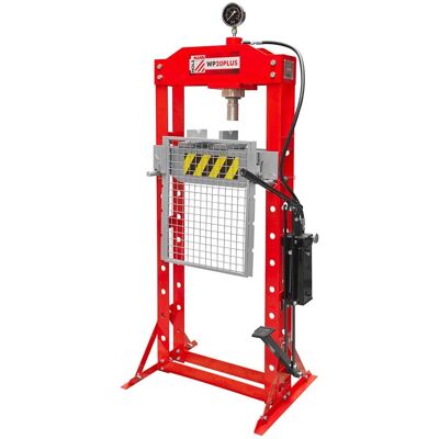 Presse hydraulique d'atelier Holzmann WP20PLUS - 20 Tonnes - Rouge Presse hydraulique d'atelier Holzmann WP20PLUS - 20 Tonnes - Rouge