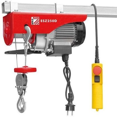 Holzmann ESZ250D230V Elektrischer Winde - Tragfähigkeit 250kg/125kg Holzmann ESZ250D230V Elektrischer Winde - Tragfähigkeit 250kg/125kg