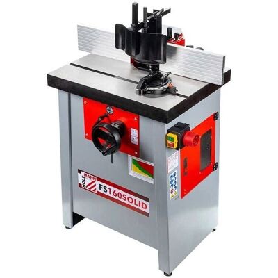 Holzmann FS160SOLID Toupie - 4 Vitesses, 30mm Mandrin, Compacte Holzmann FS160SOLID Toupie - 4 Vitesses, 30mm Mandrin, Compacte