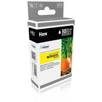Cartouche d'encre jaune Astar AS15380 - Haute capacité - Pour HP Officejet Pro 8000, 8500 Cartouche d'encre jaune Astar AS15380 - Haute capacité - Pour HP Officejet Pro 8000, 8500