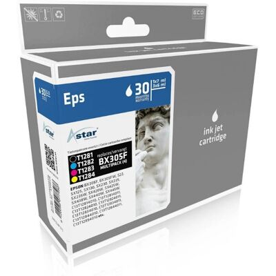 Cartuccia d'inchiostro Astar AS46128 - Multicolore compatibile con Epson Cartuccia d'inchiostro Astar AS46128 - Multicolore compatibile con Epson