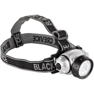 Black Crevice - Lampe frontale de sport, Étanche, Réglable Black Crevice - Lampe frontale de sport, Étanche, Réglable