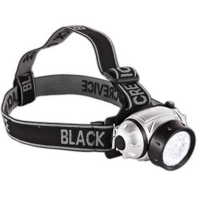 Lampe frontale Black Crevice 21 LED - Lampe de tête extérieure Lampe frontale Black Crevice 21 LED - Lampe de tête extérieure