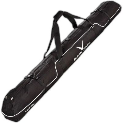 Black Crevice Ski Bag - Durable, ventilated, large Black Crevice Ski Bag - Durable, ventilated, large