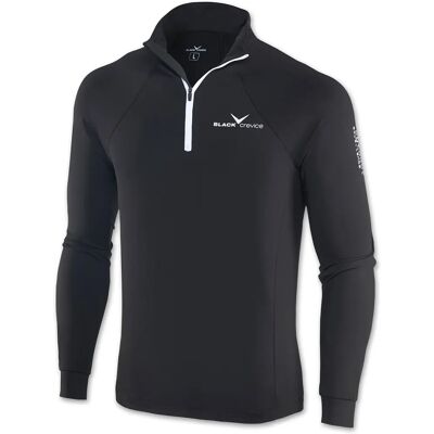 Black Crevice L Chemise de Ski - Respirante, Chaude, Séchage Rapide Black Crevice L Chemise de Ski - Respirante, Chaude, Séchage Rapide