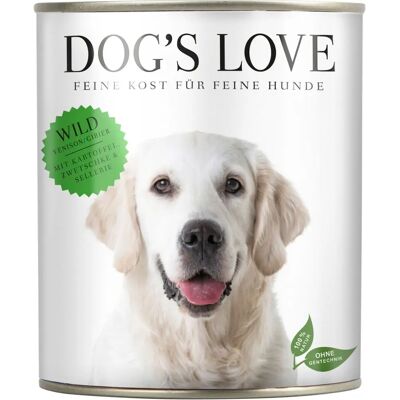 Dog's Love Dziczyzna w Sosie - 6x800g Dog's Love Dziczyzna w Sosie - 6x800g