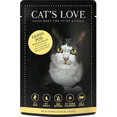 Wilgotne jedzenie Cat's Love - 85g Wilgotne jedzenie Cat's Love - 85g