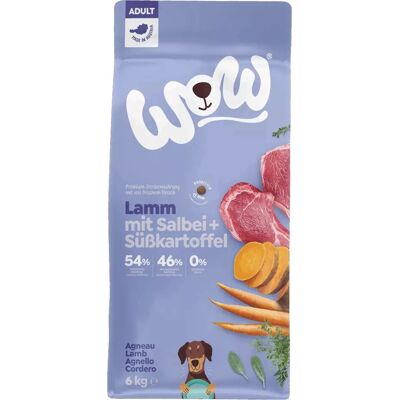 WOW.Pet WDA6000LA Comida seca para perros - Cordero, Batata WOW.Pet WDA6000LA Comida seca para perros - Cordero, Batata